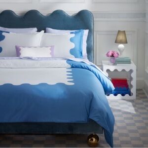 Jonathan Adler King Ripple supinated cotton pillow cases set of 2